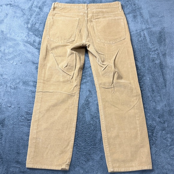 J.Crew Womens Corduroy Vintage Pants Size 30P Tan Casual Comfort Career - Picture 2 of 16